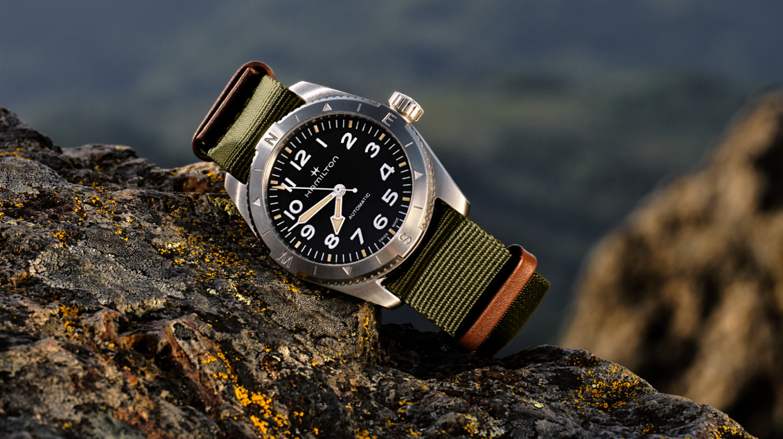 The Hamilton Khaki Field Expedition Is a Dependable, Adventure-Ready, and Aesthetically Pleasing NATO Strap Watch