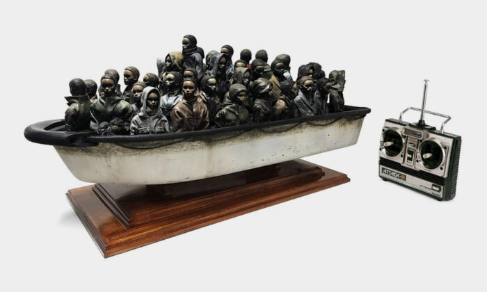 Banksy Is Raffling Off a Sculpture