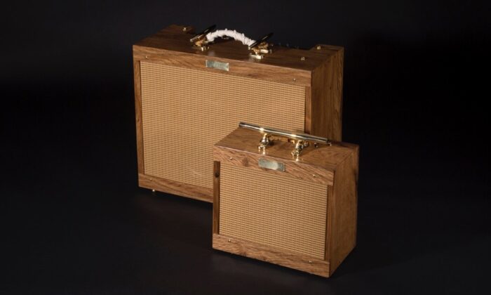 These Fender Amps are Made from Wood Leftover from Building the U.S.S. Constitution