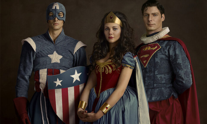 Flemish Renaissance Superheroes