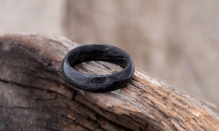 Forged Carbon Fiber Wedding Band