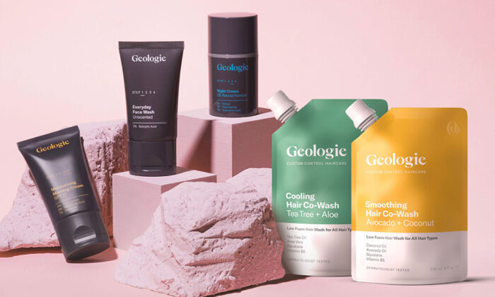 Geologie Delivers Skin, Hair and Body Care Products Customized Just for You