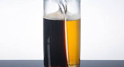 Dual Beer Glass