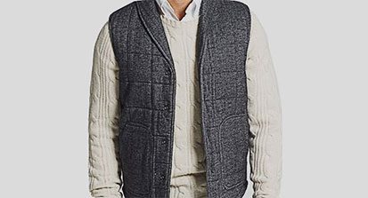 1901 Shawl Collar Puffer Vest