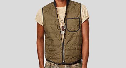 Ralph Lauren Denim & Supply Quilted Hunting Vest