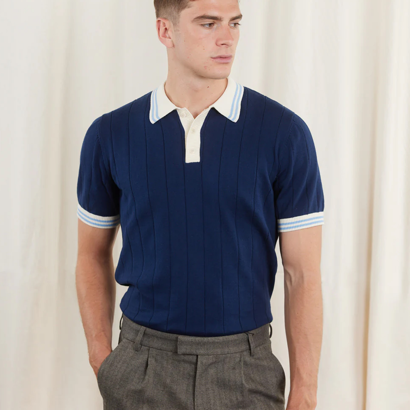 Doubles Knitted Polo