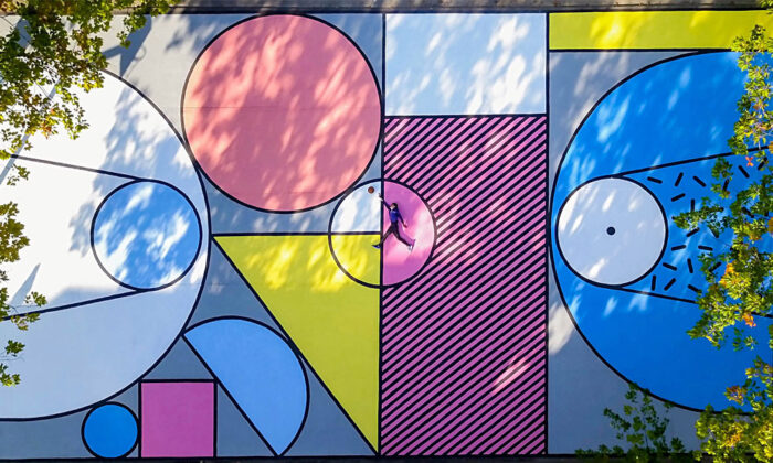 This Basketball Court Is Inspired By Toy Blocks